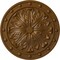 Ekena Millwork Foster Acanthus Leaf Ceiling Medallion (Canopies up to 2 1/4"), 20 1/2"OD x 1 1/2"P, Smokey Topaz CM20FOSTF - alternate 1